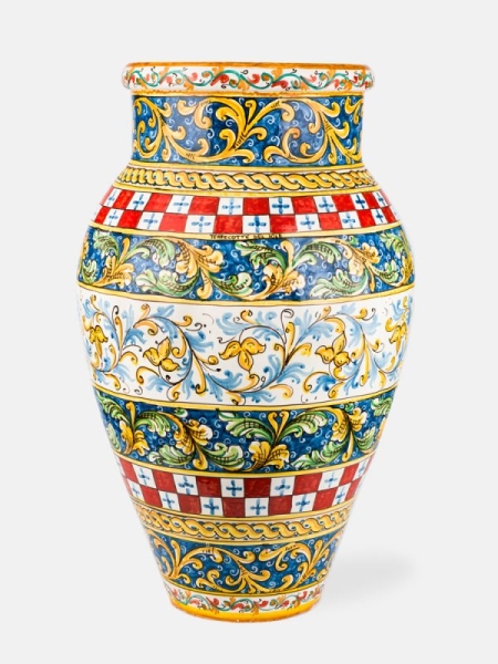 bunte italienische Vase